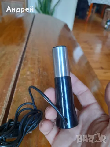 Стар микрофон SANYO HM-41, снимка 3 - Други ценни предмети - 47270322