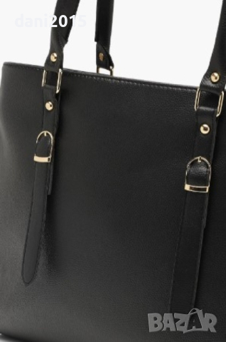 Дамска стилна чанта с двойна катарама, снимка 4 - Чанти - 44756763