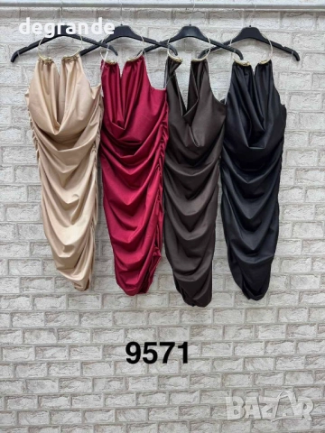 Ефектна дамска рокля, снимка 4 - Рокли - 52729262