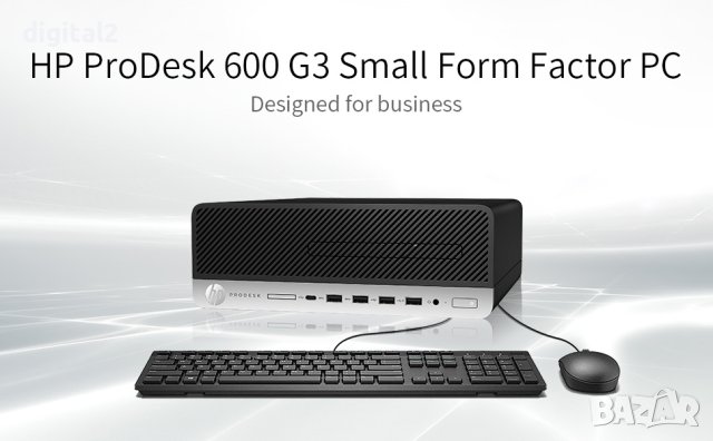Компютър HP ProDesk 600 G3 SFF | i5-6500 ,8 GB DDR4 , 256 SSD, снимка 4 - Работни компютри - 42821900