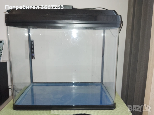 Нов Аквариум 500 EL - black 70л в гаранция - неизползван