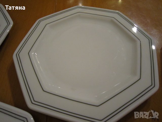 Порцеланови   чинии- MILENIUM ; КВАДРАТНИ И  ШЕСТОЪГЪЛНИ - SAN MARCO    ;kупа - MAXWEL ; , снимка 15 - Сервизи - 22177455