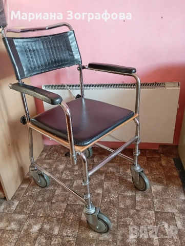 Комбиниран тоалетен стол за тежки хора до 225 кг., Разтегателна маса, Kонструкция за превоз на товар, снимка 3 - Тоалетни столове - 49581755