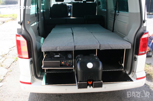 Мебели за трансформация на пикап или бус в кемпер „Uni Camp“, Модел „Base“, снимка 9 - Каравани и кемпери - 30778423