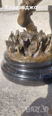 Бронзова Статуетка, снимка 5 - Статуетки - 51807324