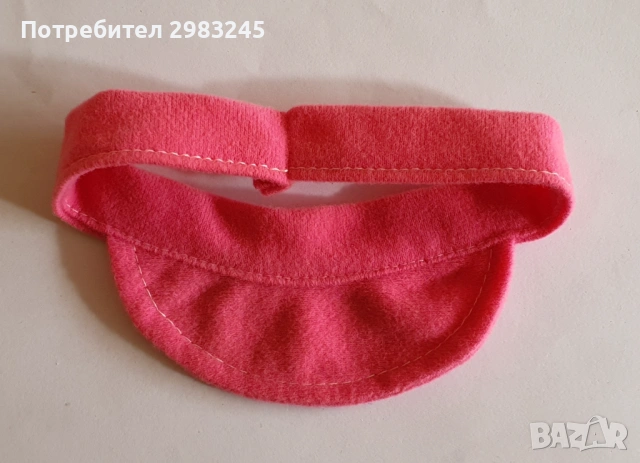 Кучешка козирка от плат, снимка 3 - За кучета - 54313853