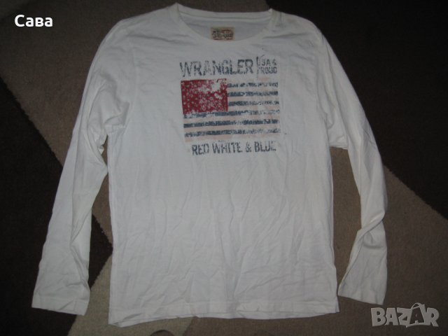 Блуза WRANGLER   мъжка,М-Л, снимка 2 - Блузи - 34337792