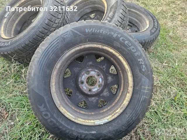 4 БР.ЗИМНИ ГУМИ 205/70/15 зо HONDA CR-V 1КОМПЛЕКТ С ДЖАНТИТЕ ЗА HONDA CR-V 1, снимка 7 - Гуми и джанти - 47916255