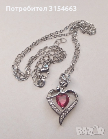 Колие с кристали , снимка 9 - Колиета, медальони, синджири - 51682078