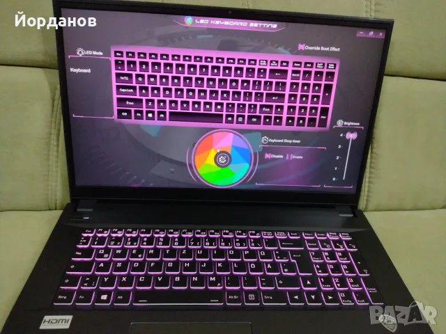 Clevo Captiva B1702 17.3'' /Core i5-10210U/8gb.ram./128gb.ssd, снимка 8 - Лаптопи за работа - 56234182