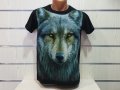 Нова мъжка тениска с дигитален печат Вълк, Серия Вълци, снимка 11