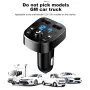 Bluetooth 5.0 FM предавател Двойно USB зарядно за кола Кабели за мобилен телефон Handfree 3.1A Поддр, снимка 6