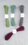 Хартиен шнур 45м, цветен канап, въже,  декорация, снимка 5
