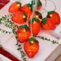 Лампички Ягоди-120 см./LED верига на батерии/, снимка 5