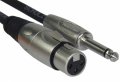 Кабел XLR/F - 6.3 mm mono jack Schulz kabel 6m., снимка 1 - Други - 30529010