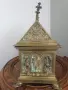 Германия 19ти век/Erhard Sohne 23см-4кг/голяма стара немска религиозна бронзова кутия-ковчег, снимка 6