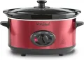 Уред за бавно готвене VonShef 50 339 Slow Cooker 3.5л 170W Съд за готвене с капак Оризовар, снимка 4