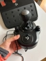 Волан с педали и скоростен лост Logitech - G923, PS4/PS5/PC, черен, снимка 5