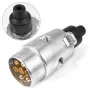 Букса за ремарке метална 7 пина 12V мъжка – NA548, снимка 1