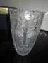 Бохемия кристален поднос;купа;ваза ; чиния  и пепелник от една серия, снимка 8