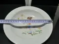 български порцелан чиния дълбока , снимка 2