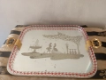 Винтидж табла,поднос Мурано, снимка 1