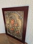 Чудесна голяма красива сребърна икона със сертификат и маркировка , снимка 5