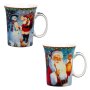 2 броя Комплект коледни чаши Дядо Коледа, 310мл, снимка 1