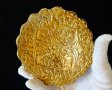 Персийски бронзов сувенир,чиния. , снимка 1 - Антикварни и старинни предмети - 31768891