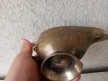Сосиера арт деко бронз,масивна,бронзова каничка,, снимка 8