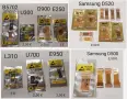 Лентови кабели за Samsung E250,D900,U700,G600,B5702,J600,L770v,B520,B250,B300,B3410,E210,E480,J750 , снимка 3