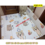 Сгъваемо детско  килимче за игра, топлоизолиращо 160x180x1cm - модел Лисица и Тигър - КОД 4135, снимка 9