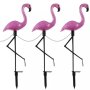 Соларна градинска лампа фламинго - Комплект от 3 бр фламинга, снимка 7