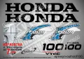 HONDA 45 hp Хонда извънбордови двигател стикери надписи лодка яхта, снимка 11