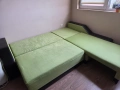 Ъглов диван с функция сън, снимка 4
