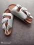 33 номер Детски бели сандали от естествена кожа, снимка 4