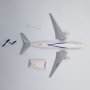 самолет Boeing 777-200 EL AL Israel Airlines 4X-ECC Pacmin - мащаб 1:100 (32 см.) пластмасов модел, снимка 9