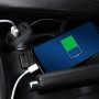 Зарядно за кола, Car charger QWE CARBON Type C3.0 PD20W + USB QC3.018W 3A Total 38W, снимка 6