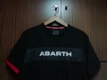 Abarth оригинална тениска фланелка Абарт мъжка черна XL , снимка 4