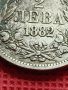 СРЕБЪРНА МОНЕТА 2 лева 1882г. КНЯЖЕСТВО БЪЛГАРИЯ СЪЕДИНЕНИЕТО ПРАВИ СИЛАТА ЗА КОЛЕКЦИЯ 40743, снимка 4