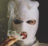 Зимна шапка маска - White Balaclava, снимка 2