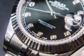 Мъжки часовник Rolex Oyster Perpetual Datejust Black Diamond с автоматичен механизъм, снимка 6