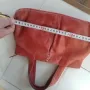 Малка червена чанта от естествена кожа , снимка 5