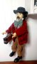 Дървена кукла на конци /марионетка , уникат в перфектно състояние, снимка 1 - Антикварни и старинни предмети - 40294976