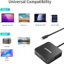 USB C Хъб два порта 4K/60Hz HDMI, 100W PD, USB C 3.0, 2*USB A 3.0, снимка 8