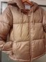 Terranova дебело зимно пухено яке с качулка, бежов цвят, снимка 1