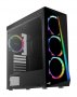 Кутия за компютър AeroCool PV14043.11 Черна ATX Middle Tower RGB Подсветка