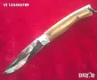 Турция-джобен нож, сойка , дръжка орех-90х200мм, снимка 1