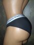 Calvin Klein S-M-Памучни черни бикини , снимка 1 - Бельо - 42787962