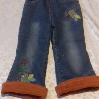 Термо дънки, снимка 3 - Детски панталони и дънки - 29979353